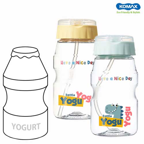 KM빨대물병460ml(민트)-e1